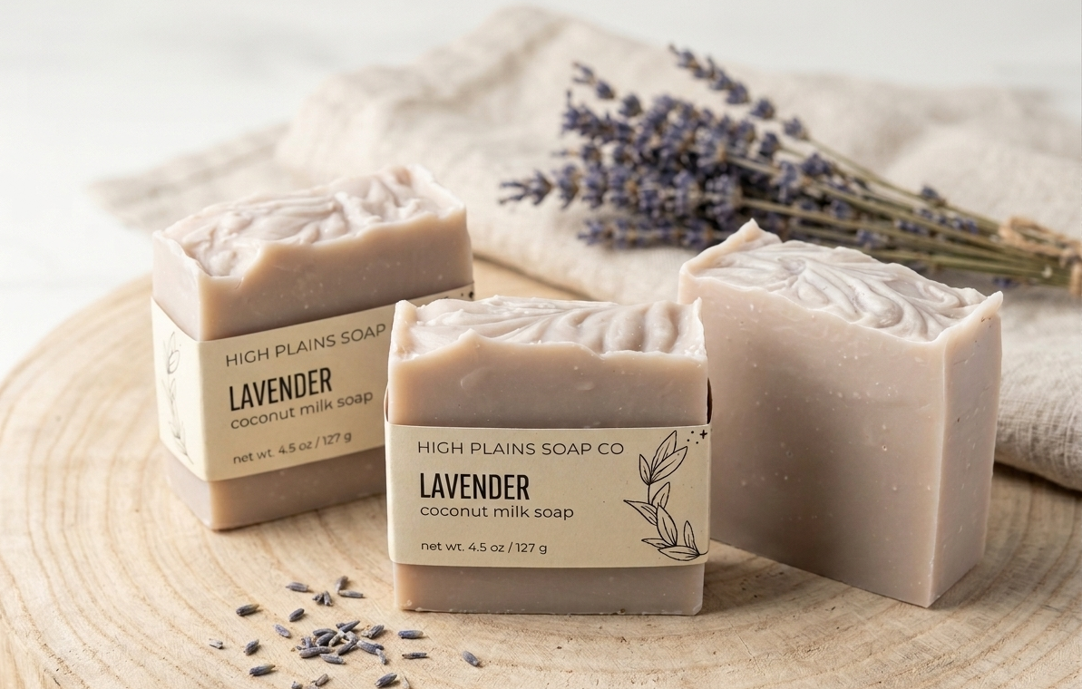 Lavender Botanicals Soap Bar