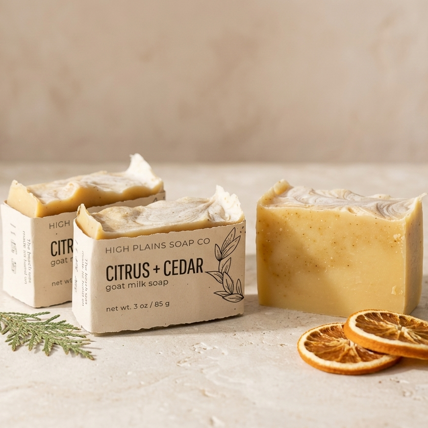Citrus + Cedar Artifacts Soap Bar