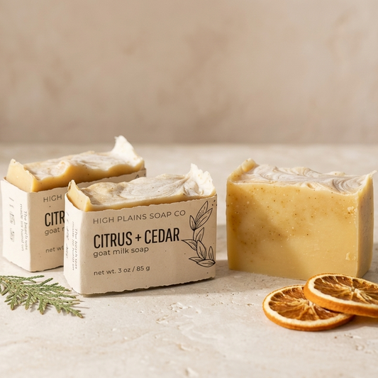 Citrus + Cedar Artifacts Soap Bar